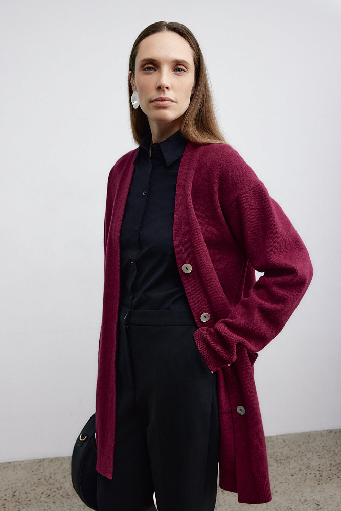 Кардиган из шерсти