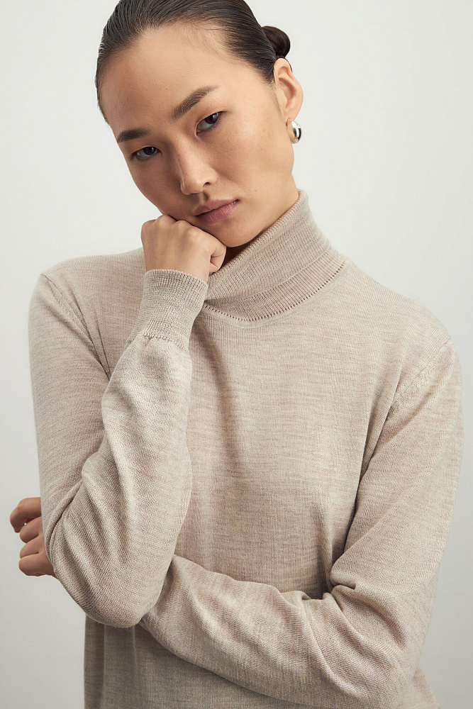 Водолазка из шерсти мериноса