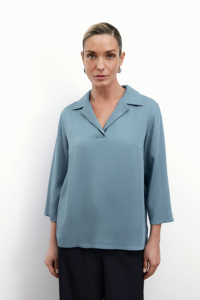 Блуза с планкой