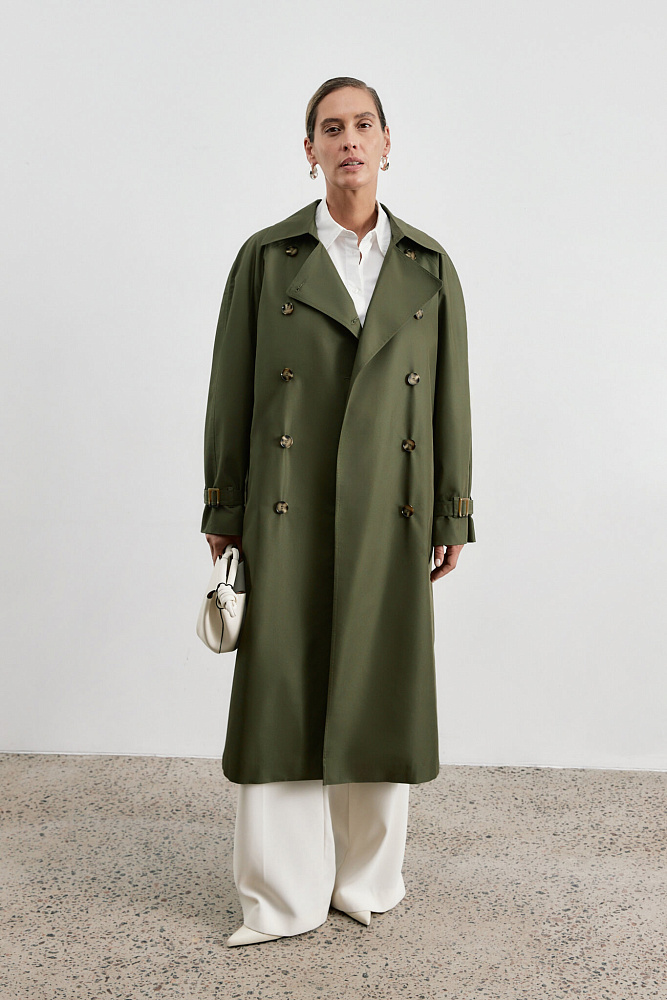 Тренч длинный