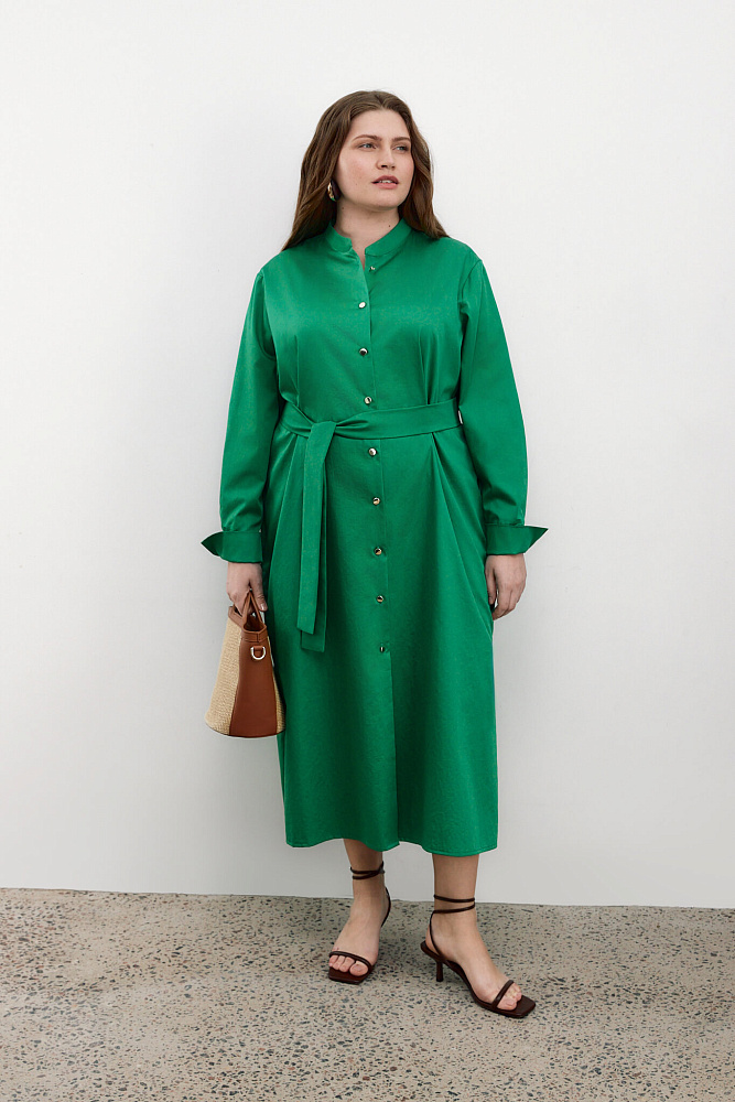 Топ из трикотажа с V-вырезом