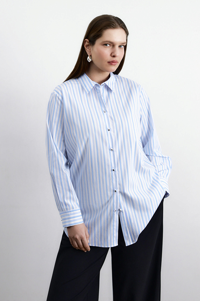 Рубашка в полоску