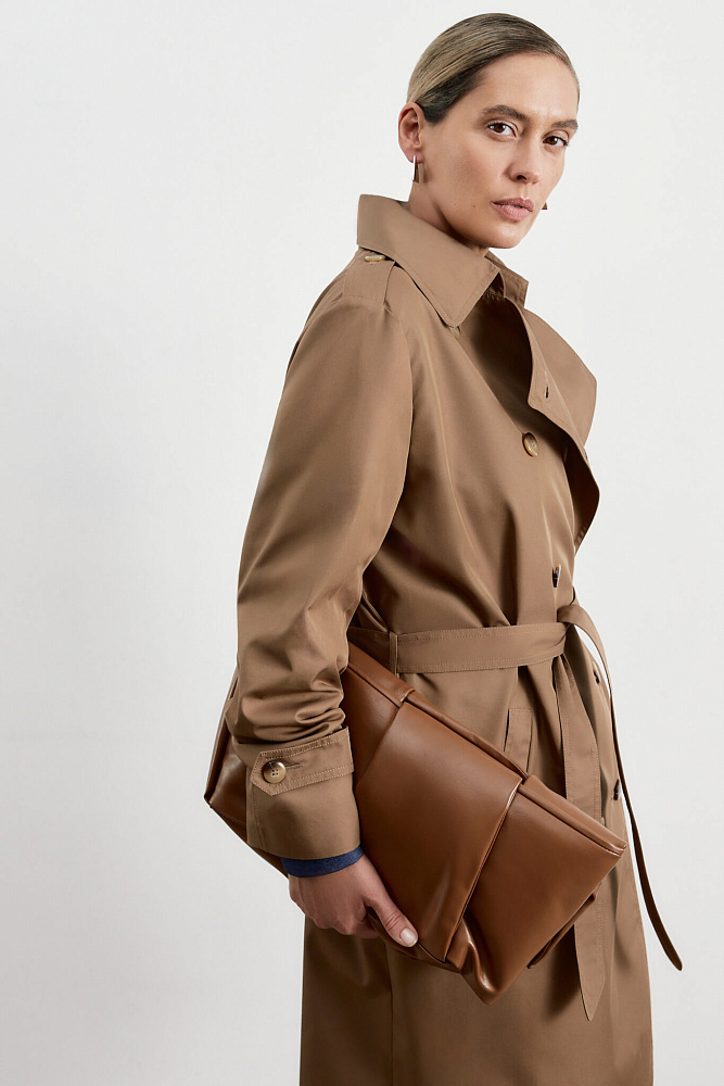 Тренч средней длины