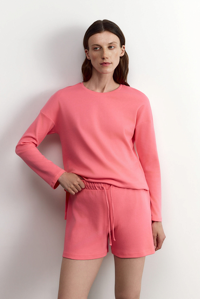 Платье-миди с полоской