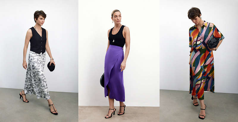 Юбка миди: как и с чем носить летом и осенью